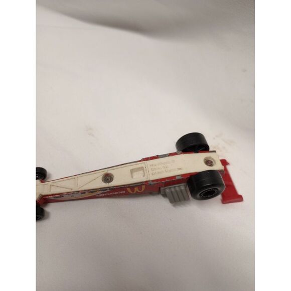 McDonald's Hot Wheels Drag Racing Top Fuel Dragster Funny Car Happy Meal 1993 - Picture 3 of 4